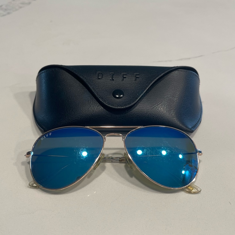 DIFF aviator sunglasses